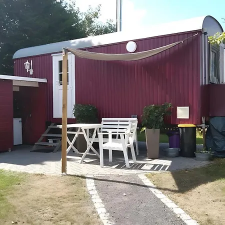Сasa de vacaciones Bauwagen Rhumeblüte *
