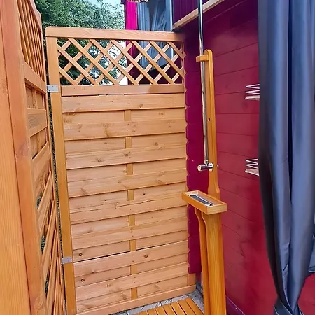 بيت للعطل Bauwagen Rhumebluete Rudershausen